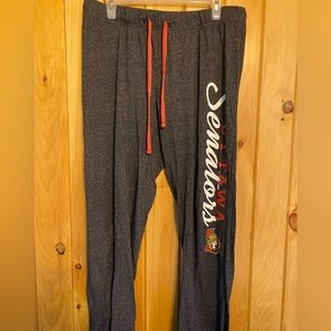NHL Ottawa Senators Women’s Gray Pajama Pants